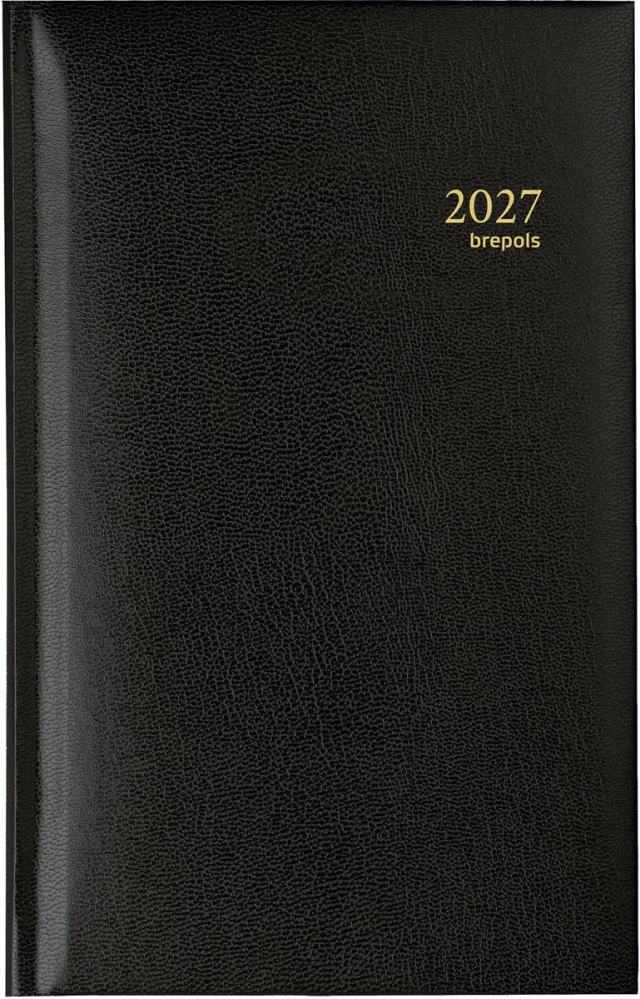 Brepols Interplan Lima 6-talig, zwart, 2027