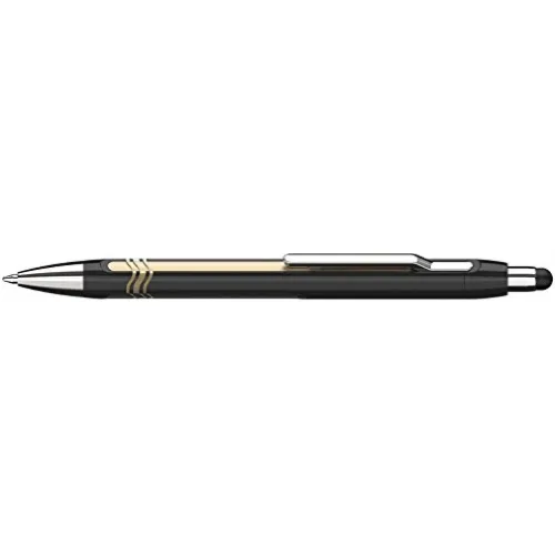 Schneider Balpen Schneider stylus Epsilon Touch extra breed zwart/goud