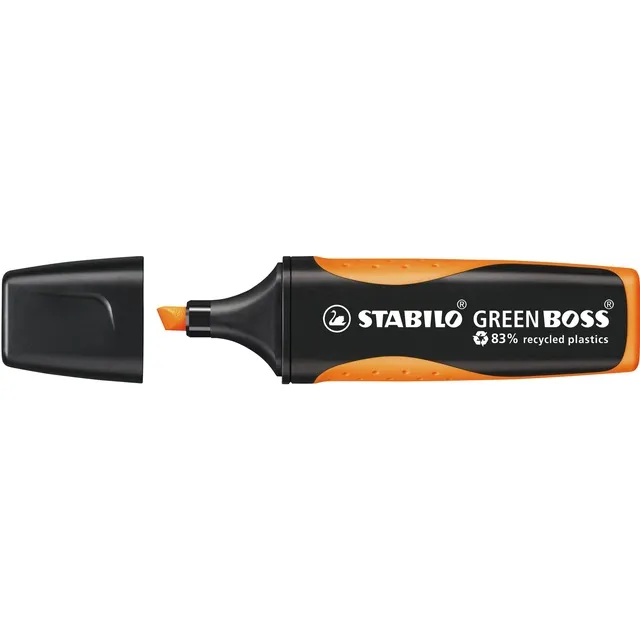 Stabilo Markeerstift STABILO GREEN BOSS 6070/54 oranje