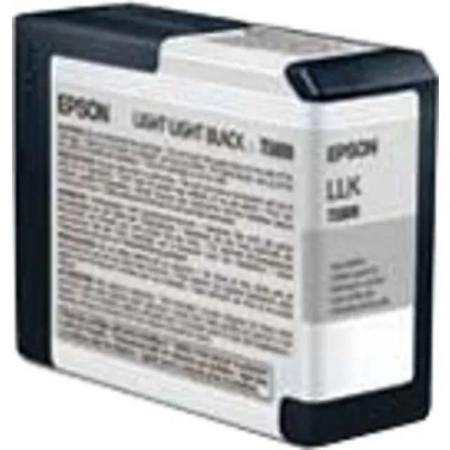 Epson T580 - Inktcartridge / Licht Zwart