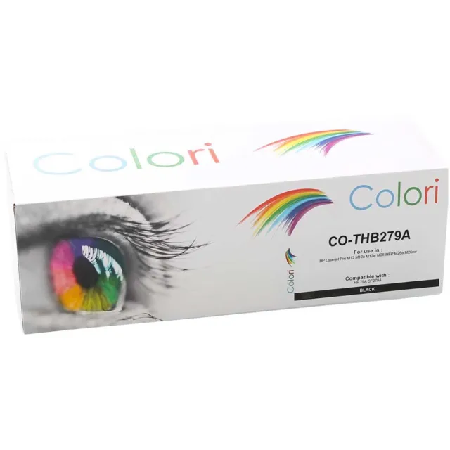 Colori huismerk toner geschikt voor HP CF279A 79A voor HP Laserjet Pro M12 M12a M12w M26 MFP M26a MFP M26nw MFP M 12 M 12a M 12w M 26 M 26a M 26nw Zwart