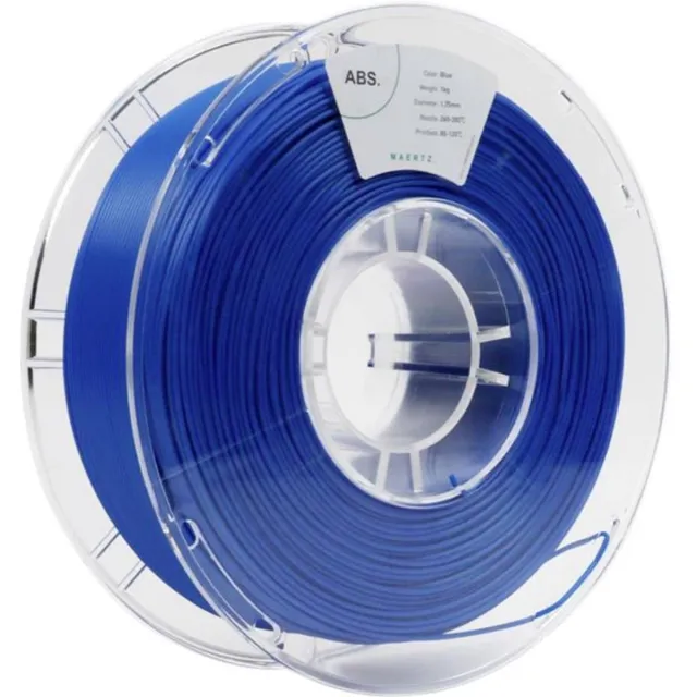 Maertz PMMA-1010-003 PMMA-1010-003 Filament ABS kunststof Chemisch bestendig 1.75 mm 1000 g Blauw 1 stuk(s) Kleurloos