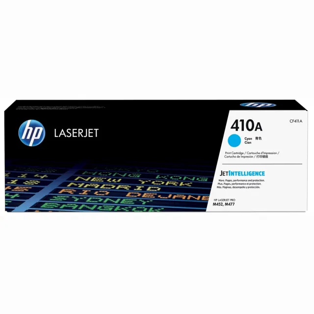Hp toner 410A, 2 300 pagina's, OEM CF411A, cyaan