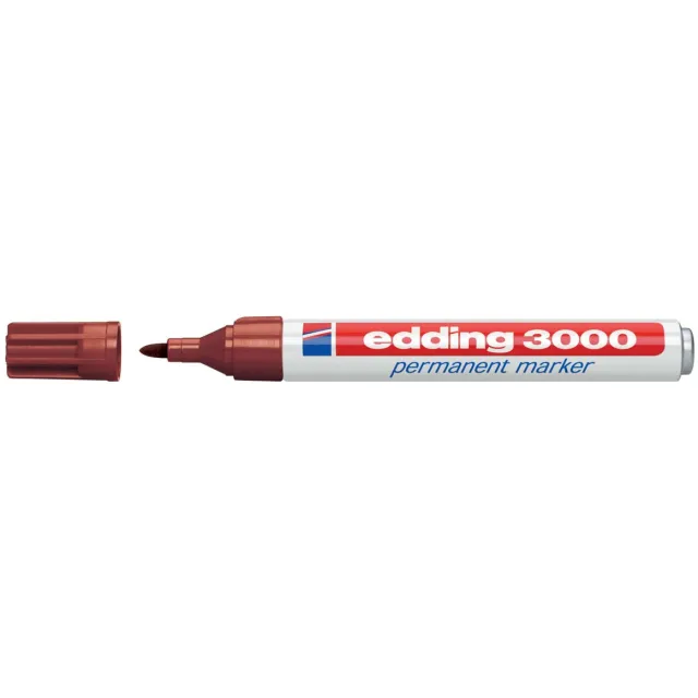 Edding 3000 viltstift bruin
