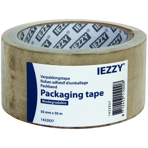 Iezzy Verpakkingstape IEZZY biodegradable 50mmx50m