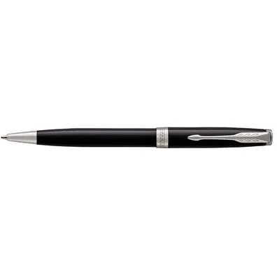 Parker Balpen Parker Sonnet matte black lacquer CT medium