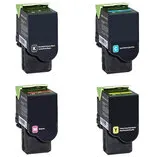 Lexmark Huismerk Lexmark 24B6717/18/19/20 Toners Multipack (zwart en 3 kleuren)