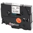 Brother Huismerk Brother TZe-325 Labeltape 9mm Wit op Zwart