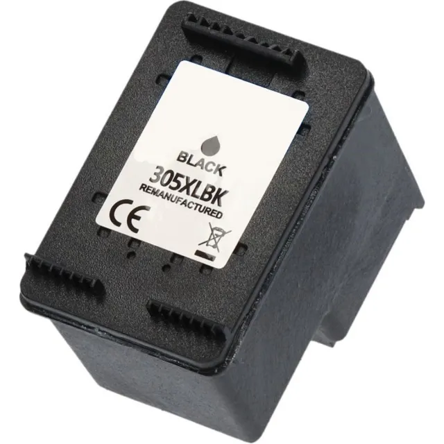 InktDL Huismerk geschikt voor HP 305XL Inktcartridge Zwart - Geschikt voor DeskJet 2710 - 2720 - 2724 - Envy 6010 - 6020 - 6032 - 6420