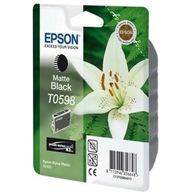 Epson T0598 - Inktcartridge Mat zwart