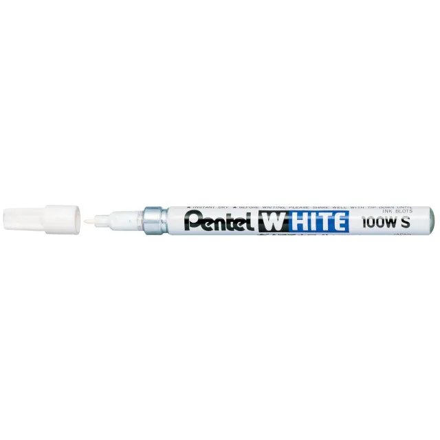 Pentel Paint Marker White schrijfpunt: 2 mm, schrijfbreedte: 1,8 mm wit