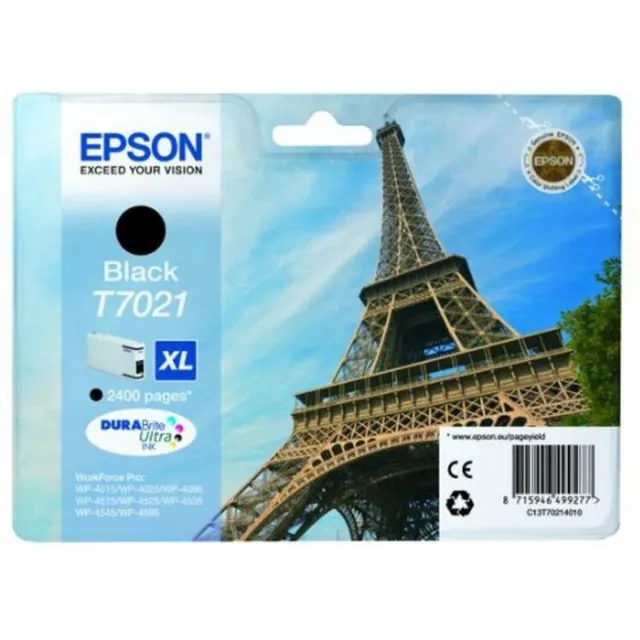 Epson T7021XL - Inktcartridge / Zwart / Hoge Capaciteit