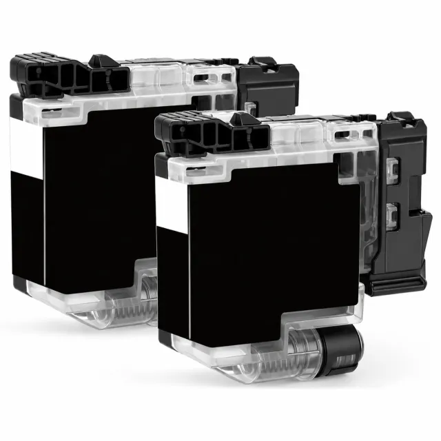 InktDL Huismerk geschikt voor Brother LC-521 Inktpatronen 2X Zwart - Geschikt voor DCP-J1360DW - J1260W - J1310DW - J1460DW