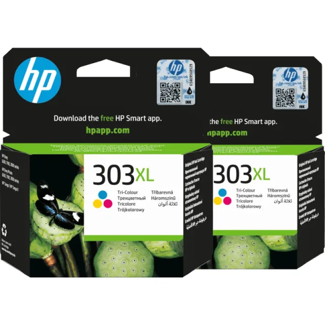 Hp 303XL Cartridge Kleur (2 stuks)