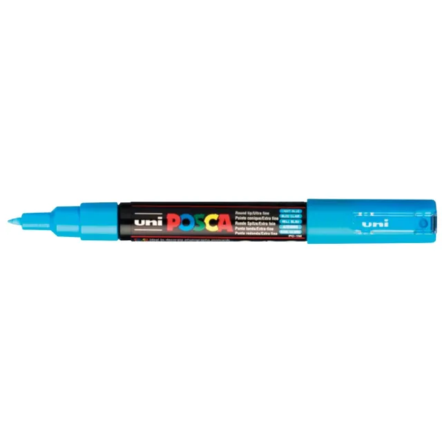 Uni POSCA paintmarker PC-1MC, 0,7 - 1 mm, lichtblauw