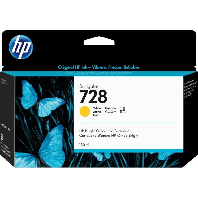 HP Original Ink Cartridge HP F9J65A Yellow geel