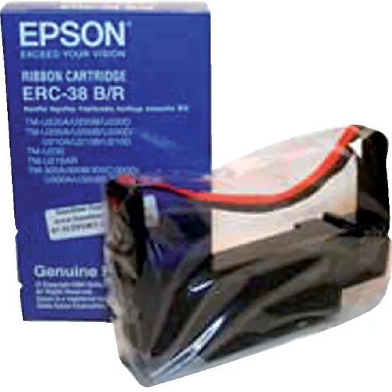 Epson Lint Epson S015245 voor ERC38 nylon zwart/rood