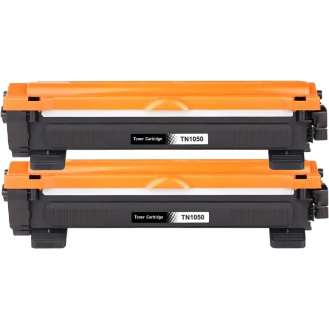 Inktkenners Multipack 2x Zwart Toner Geschikt voor Brother TN1050 / TN-1050 XL | Geschikt voor HL-1110 - HL-1111 - HL-1110E - HL-1112 - HL-1112E - HL-1200 - HL-1202 - HL-1212W - DCP-1518 - DCP-1511 - DCP-1512R, DCP-1510, DCP-1810, DCP-1602, DCP-1617NW, MFC-1900 Zwart (1000 pagina's)