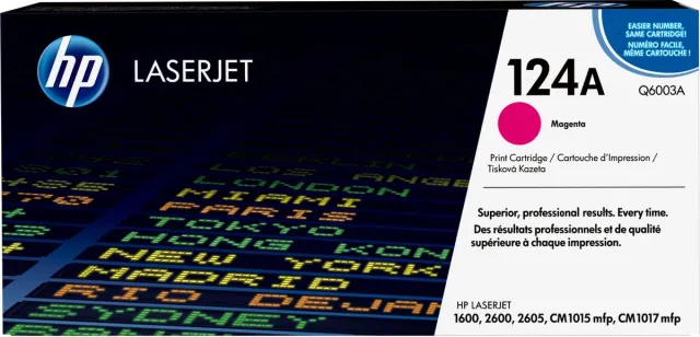 HP 124A - Tonercartridge - Origineel - Standaard Capaciteit - Magenta