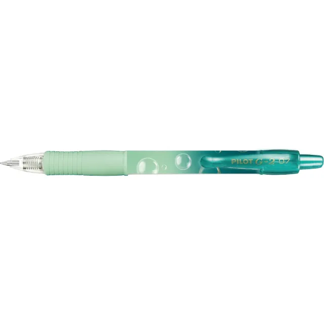 Pilot roller G-2 Bubble, medium, groen blauw