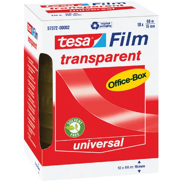 Tesa Plakband tesafilm® 66mx15mm transparant