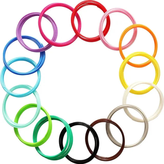 CRYTIVE Filament PLA - Extra 3D Pen Vullingen - 4 Verschillende Kleuren Vullingen - 40 Meter Navulling