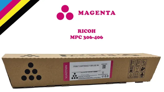 Ricoh Toner Ricoh MP C306 / 307 / 406 Magenta – Compatible