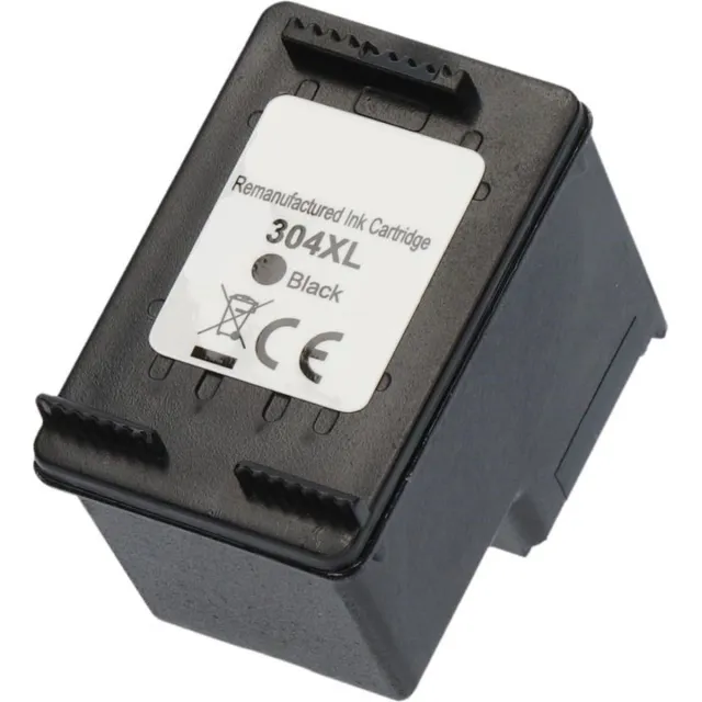 InktDL Huismerk geschikt voor HP 304XL Inktcartridge Zwart - Geschikt voor DeskJet 2620 - 2630 - 3720 - 3762 - Envy 5010 - 5020 - 5030 - N9K08AE