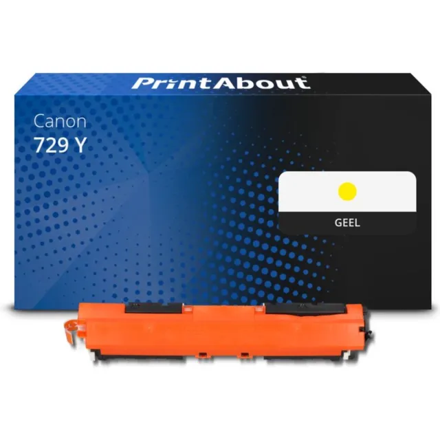 PrintAbout Alternatief voor de Canon 729 Y / geel