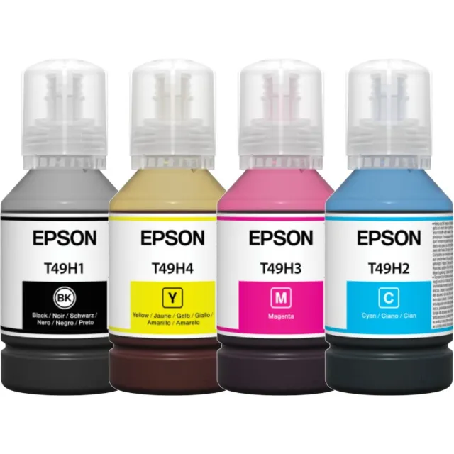 Epson Inkt voor Epson Surecolor SC F100 Zwart, geel, magenta en blauw