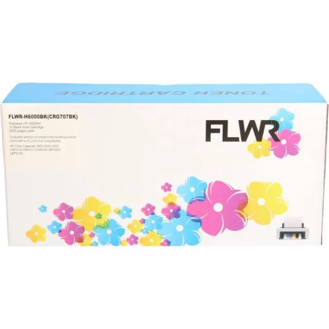 FLWR Toner / 643A / Zwart- Geschikt voor HP