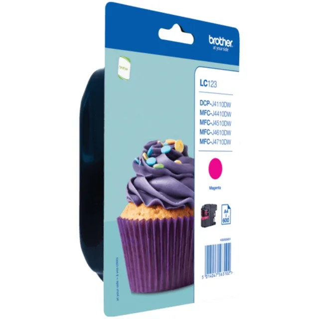 Brother LC-123MBP - Inktcartridge / Magenta