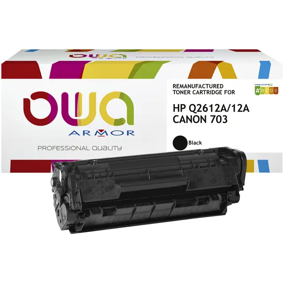 OWA Tonercartridge OWA alternatief tbv HP Q2612A zwart