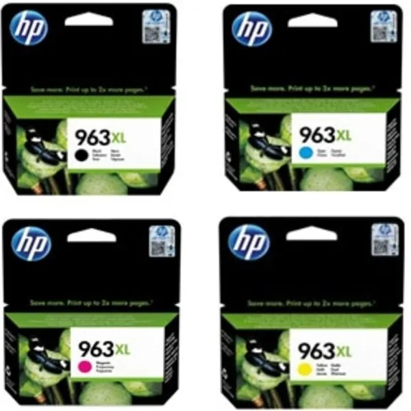 Hp 963XL (3YP35AE) Inktcartridge 4-kleuren Multipack Hoge capaciteit Zwart & Kleur