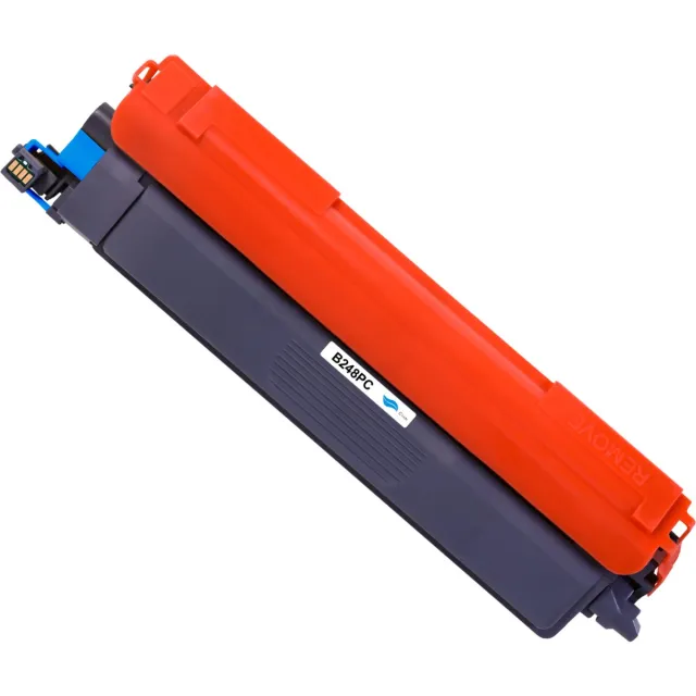 InktDL Huismerk geschikt voor Brother TN-248C Toner Cyaan XL - L3520CDWE - L3560CDW - L3220CWE - L3240CDW - L8230CDW - L8240CDW - L3740CDW - L3760CDW
