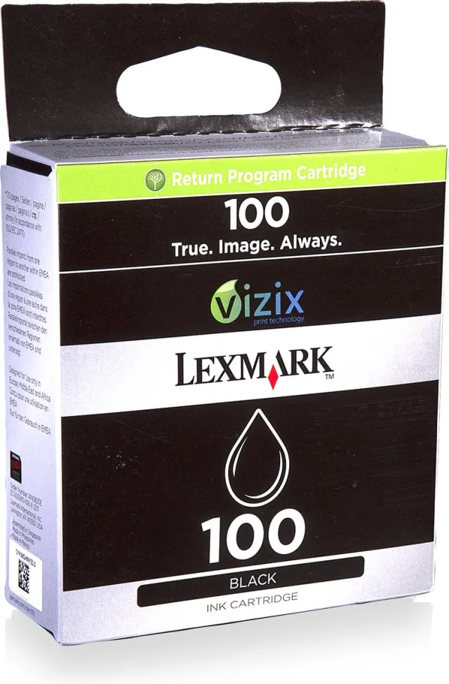 Lexmark Inkcartridge Nr.100 black