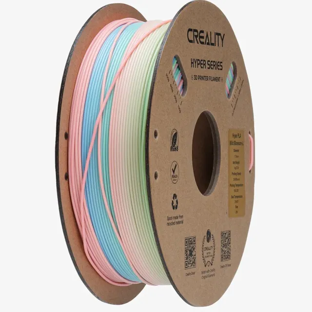 Creality Hyper Series PLA Rainbow Blossom Long 3D filament