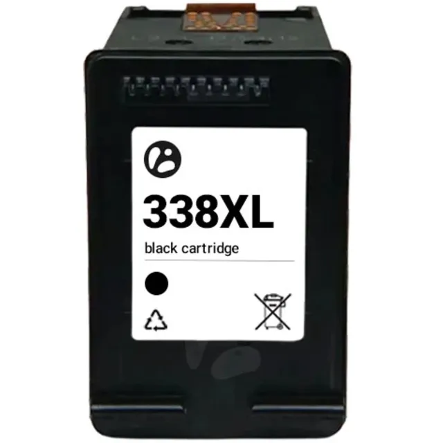 MartyPrint geschikt voor HP 338XL (C8765EE) inktcartridge zwart