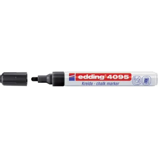 Edding Krijtstift edding 4095 rond 2-3mm zwart