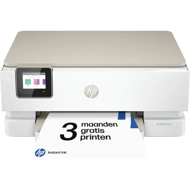 Hp ENVY Foto Inspire 7220e - All-in-One Printer - Multifunctionele Foto Printer - Geschikt voor Instant Ink - Beige
