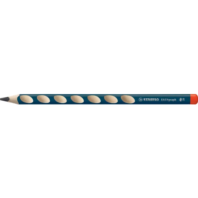 Stabilo EASYgraph potlood, HB, 3,15 mm, voor rechtshandigen, petrol