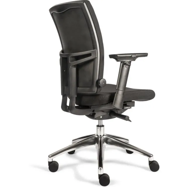 Workliving Projectas V2 Comfort - Bureaustoel Ergonomisch Design (N)EN 1335 V2 - Comfort - ALU onderstel