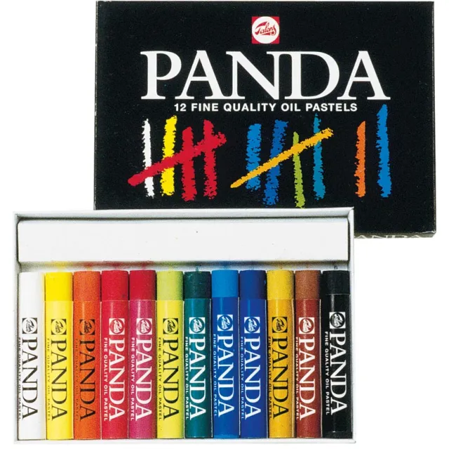 Royal Talens Talens Panda oliepastel, doos van 12 pastels
