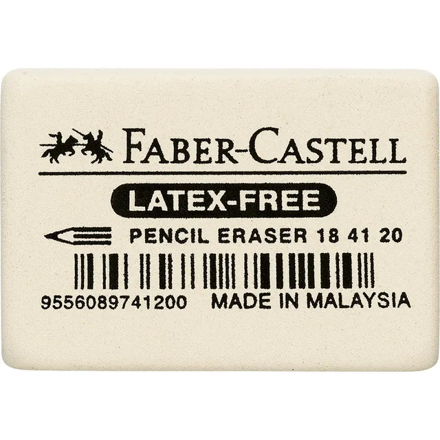 Faber-Castell Gum Faber Castell 7041 40x27x13mm wit