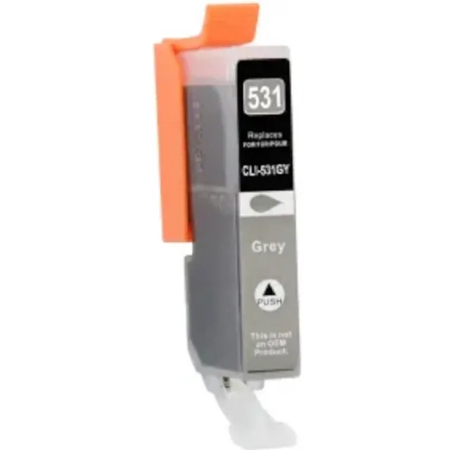 Inktkeuze Cli-531 Grijs - Huismerk inktcartridge compatible met Canon Pixma TS8750 / Canon Pixma TS8751