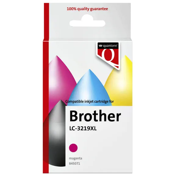Quantore Inktcartridge Quantore alternatief tbv Brother LC-3219XL rood