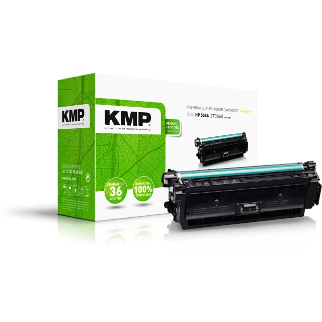 KMP Toner vervangt HP 508A, CF360A Compatibel Zwart 6000 bladzijden H-T223B 2537,0000
