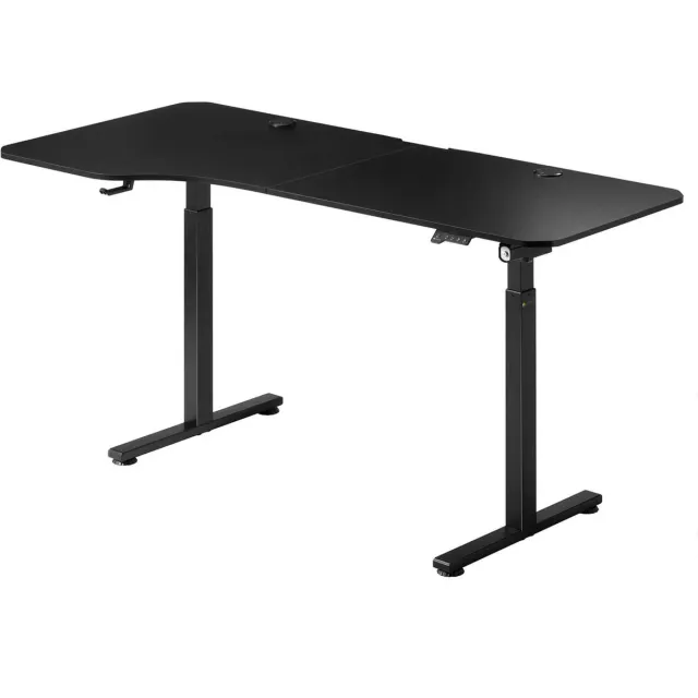 Juskys Elektrisch Verstelbaar Bureau / Sta Zit Bureau - 160 x 75 cm - Zwart