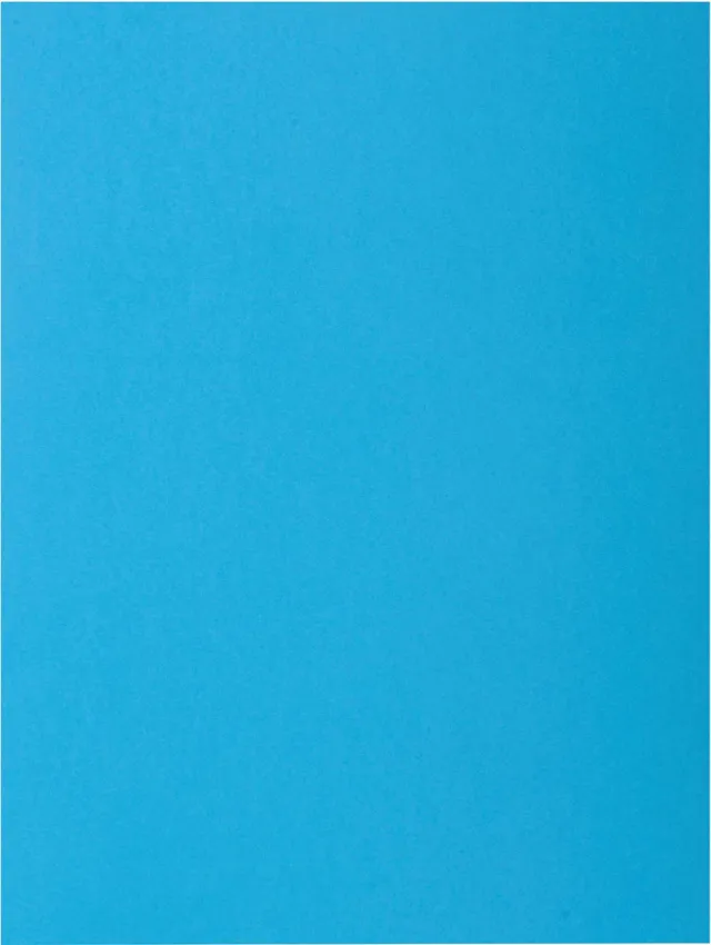 Exacompta Rock's 80 dossiermap, ft 22 x 31 cm, pak van 100, turkoois blauw