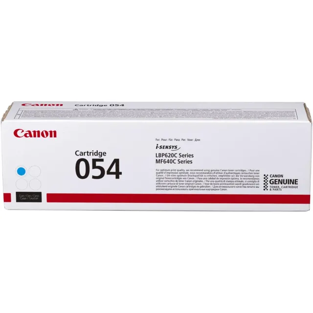 Canon toner 054, 1.200 pagina's, OEM 3023C002, cyaan